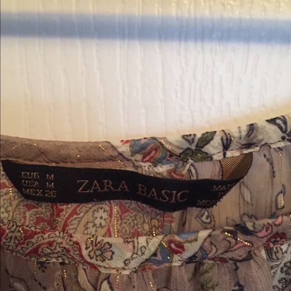 Zara Peasant Top - Picture 5 of 5